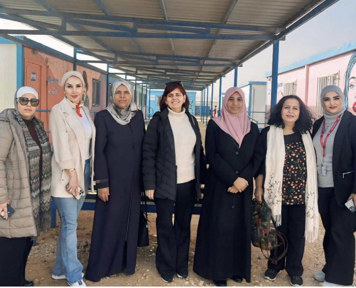 جمعية معهد تضامن النساء الأردني في زيارة ميدانية إلى مخيمَي الأزرق والزعتري لتعزز حضورها في مخيمات اللاجئين عبر مشروع أكتد لدعم مراكز الواحات.