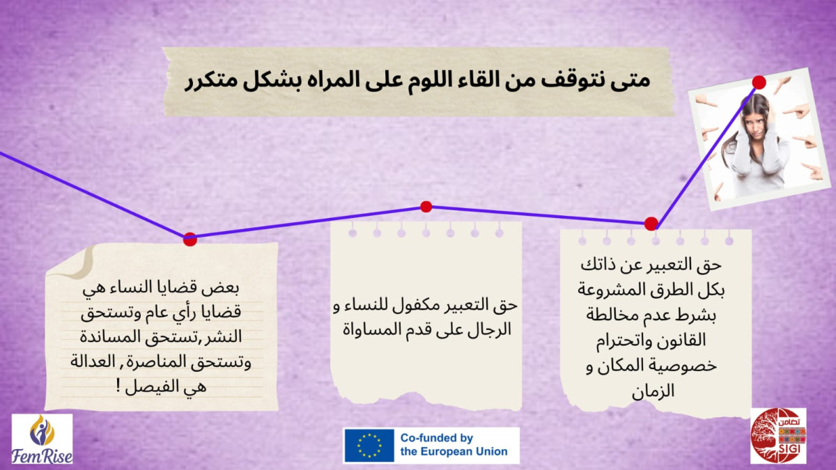 "متى نتوقف عن لوم النساء؟"... لأن الحقوق لا تُبرر العنف